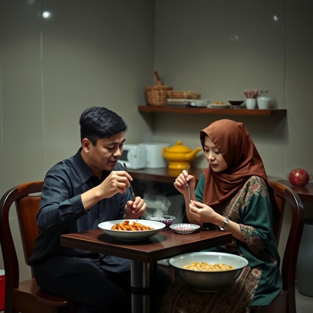 hubungan intim makan bersama